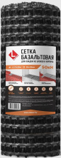 Сетка армирующая для кладки базальтовая Lihtar-50 25х25мм. 0,37х25м. 300г/м.кв. РФ