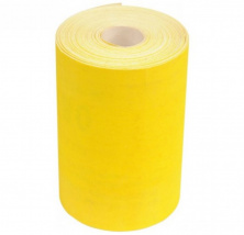 Бумага наждачная жёлтая Р120 115мм. 1рул=5м.п. Китай. [060045]