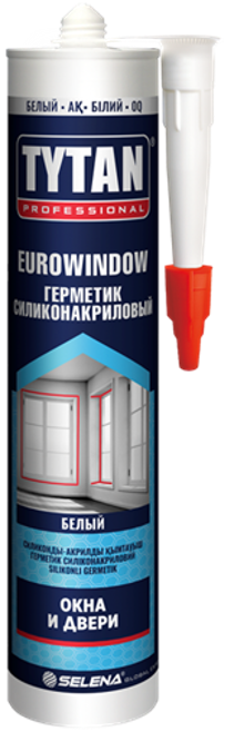 Герметик Tytan Eurowindow силиконакриловый окна и двери. купить с доставкой по Минску и области. Низкие цены.
