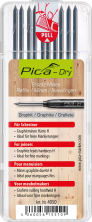 Набор сменных стержней к карандашам PICA DRY hardness(4050)