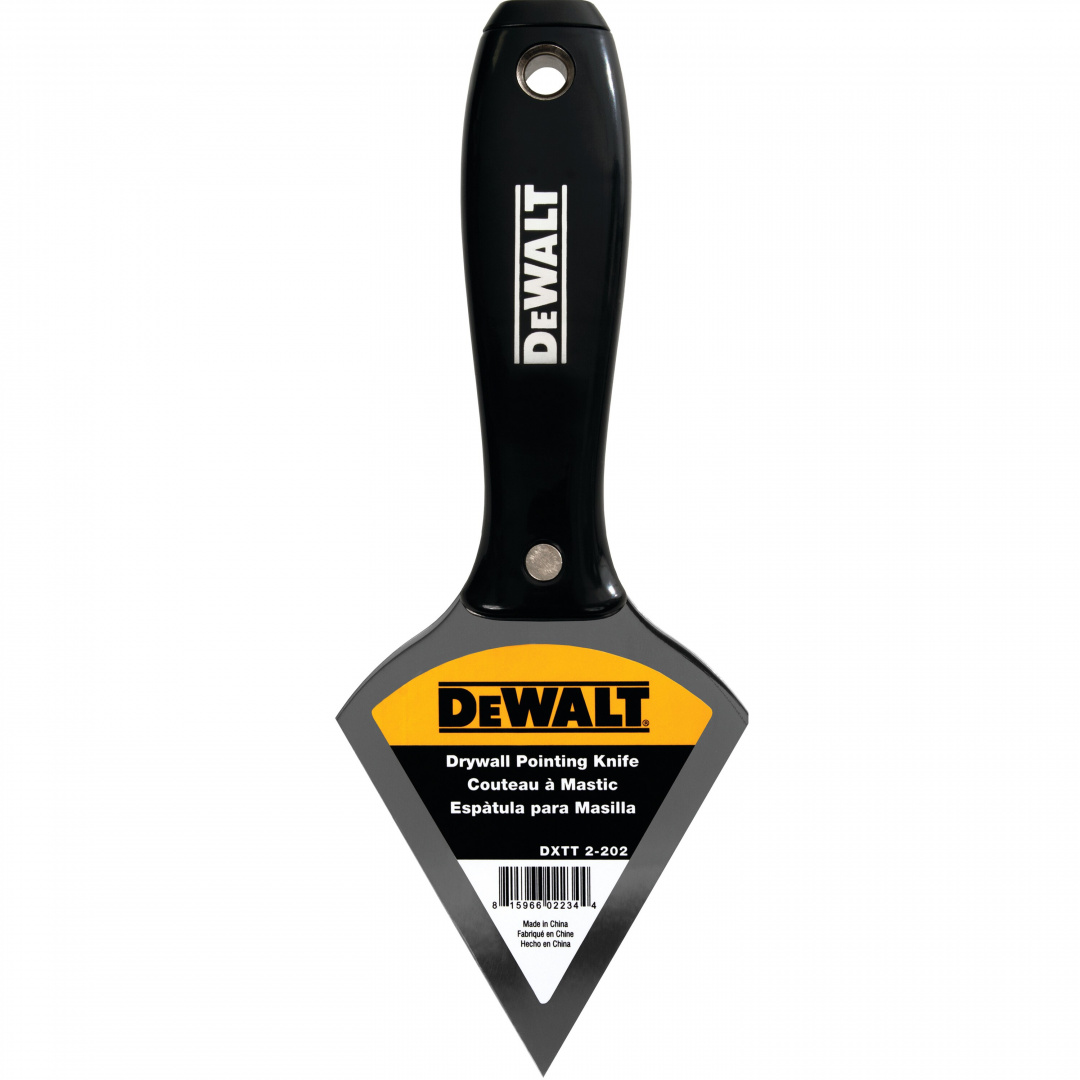 Разметочный нож DEWALT DRYWALL POINTING KNIFE (3.5") CARBON /2-202/