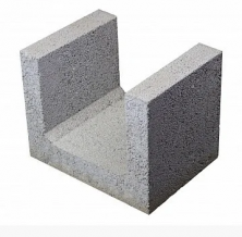 Керамзитобетонный блок строительный «ТермоКомфорт» для перемычек (лоток) 240х300х240