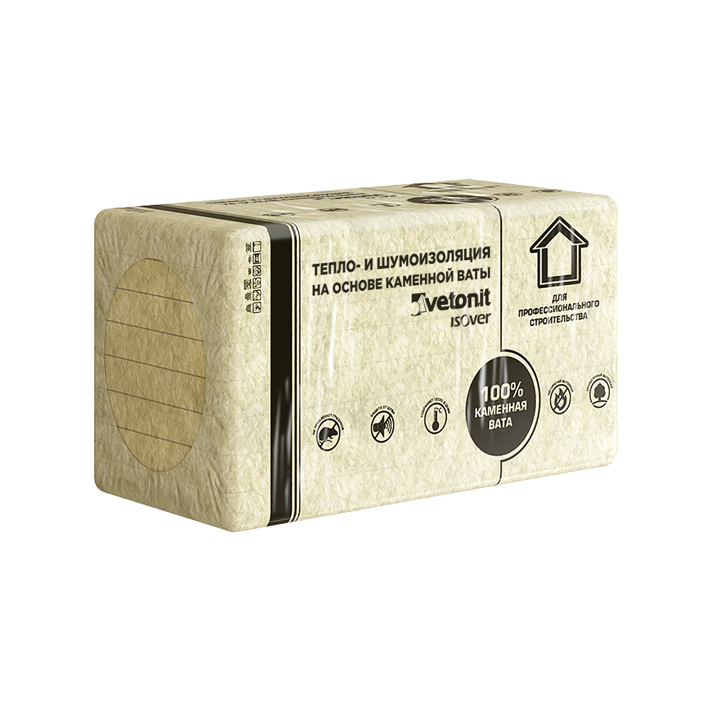 Утеплитель Vetonit FACADE-MASTER 100x600x1000 мм. (1,8 м.кв.) РФ