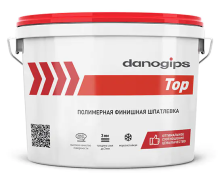 Шпатлевка Danogips DANO TOP полимерная финишная 10л./16,5кг. РБ