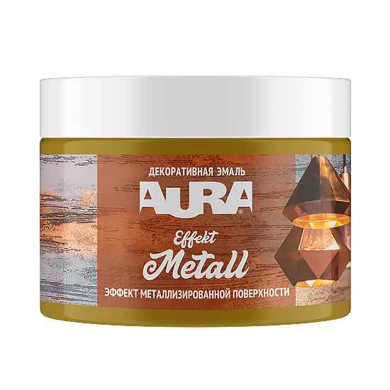 Эмаль декоративная Aura Dekor «Effekt Metall» бронза, 0.25 кг, РБ