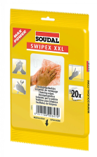 Салфетки для удаления герметика Soudal Swipex XXL (20 шт)
