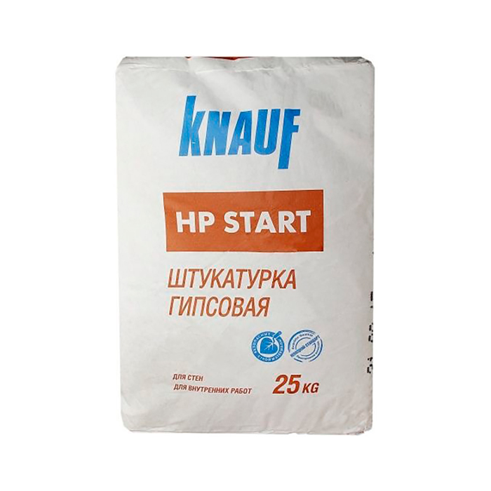 Штукатурка ХП Старт гипсовая, 25кг. Knauf РФ 