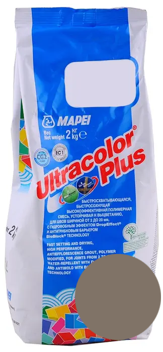 MAPEI Ultracolor Plus Фуга № 134 шелк 2кг. РФ [6013402A]