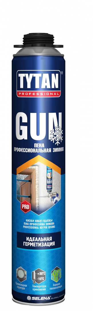 Пена Tytan GUN профессиональная (зима). 750мл