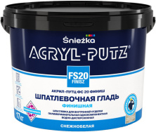 Шпатлевка Sniezka ACRYL-PUTZ FINISZ FS20 8,0кг. РП (только 713)