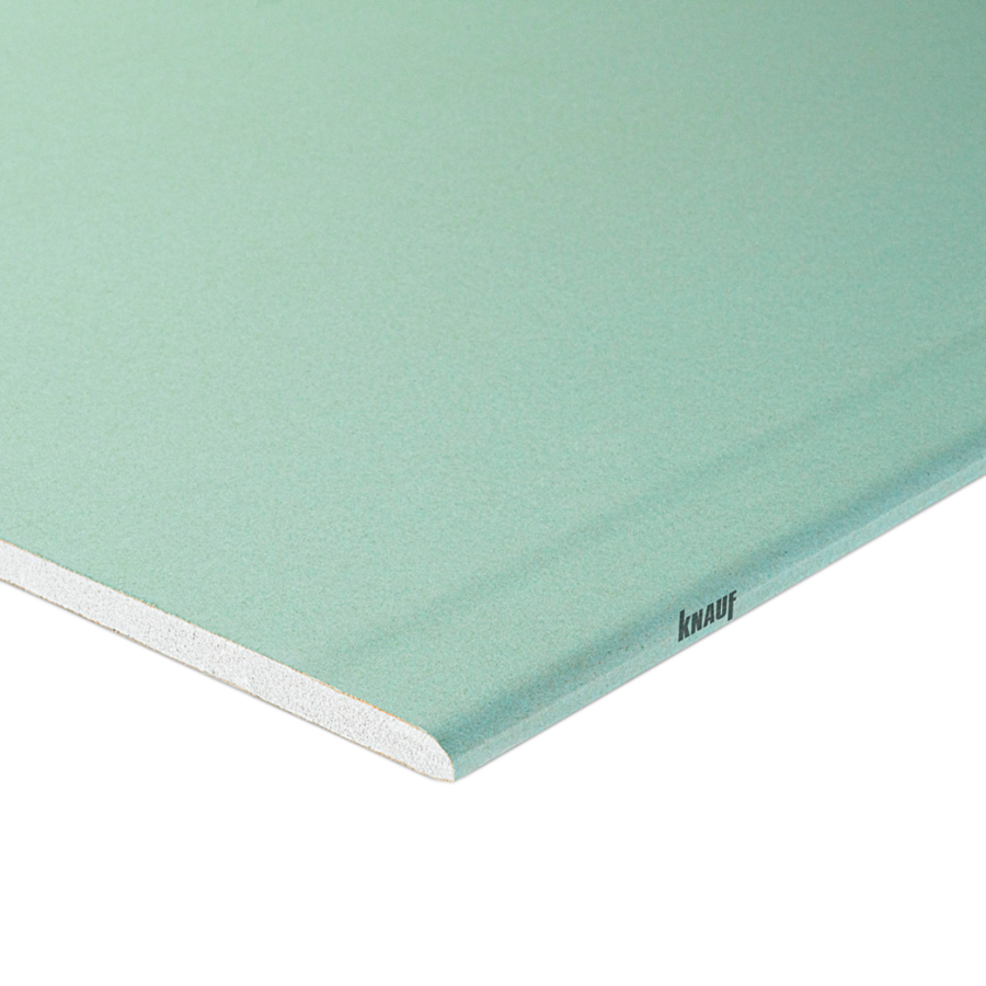 Гипсокартон Knauf стеновой влагостойкий 12,5х1200х2750 мм.  РБ