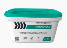 Гидроизоляция высокоэластичная Danogips GidroFlex. 3кг