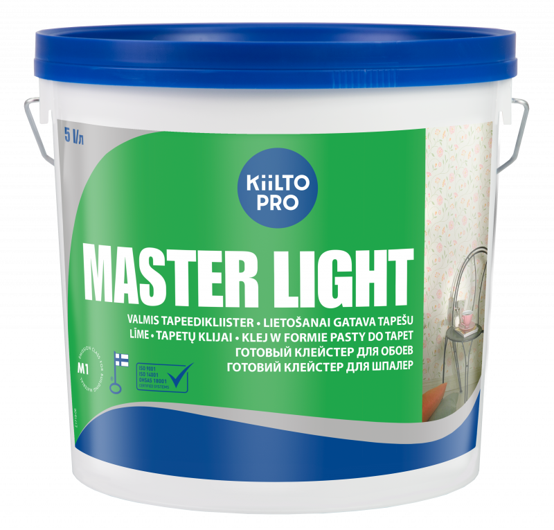 Клей для стеклообоев Kiilto Master Light 15л
