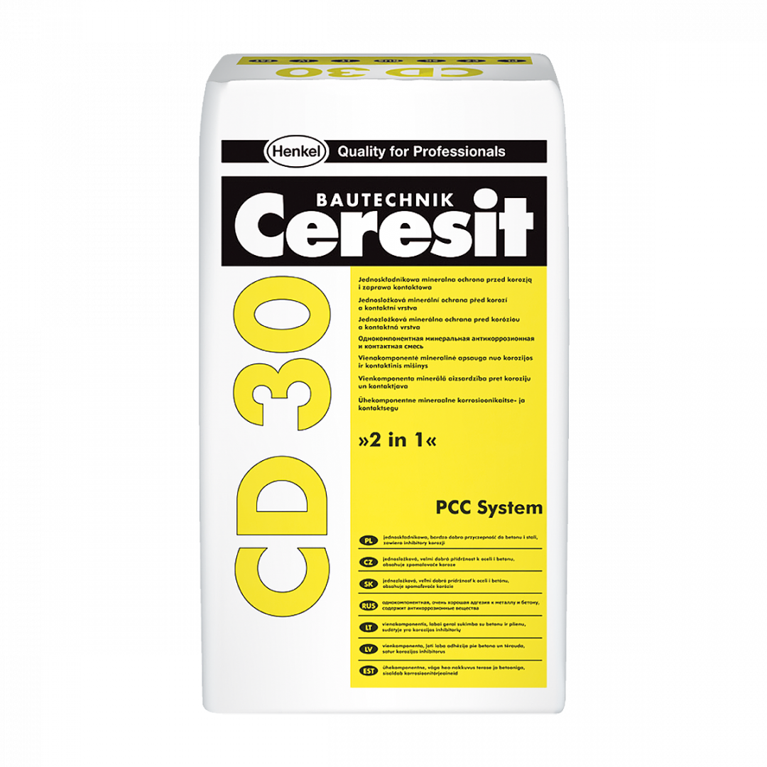Цементная смесь от коррозии Ceresit CD 30 25кг