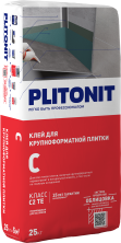 Клей для плитки Plitonit C для сложных оснований, 25 кг. РФ