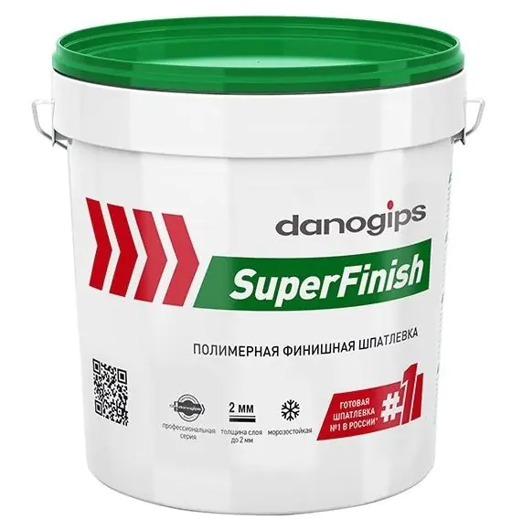 Шпатлевка Danogips SuperFinish 17л./28кг. РФ
