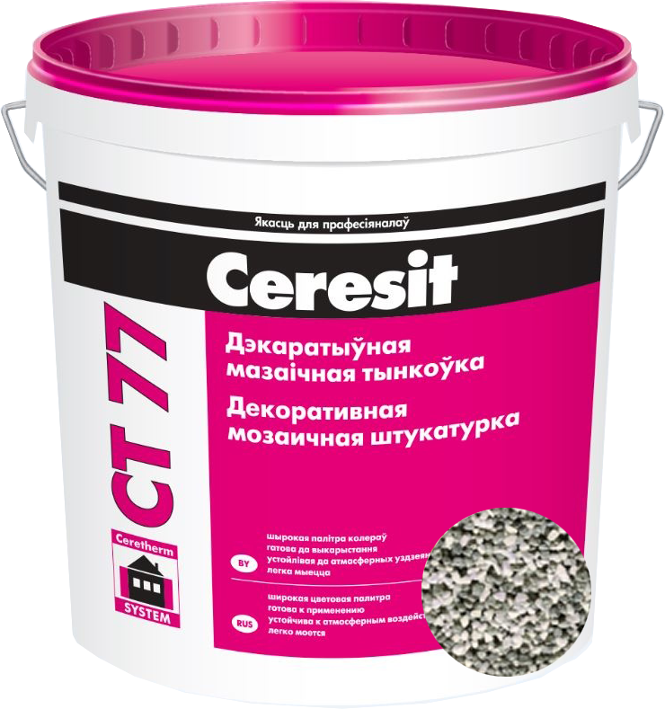 Штукатурка мозаичная Ceresit CT 77 TIBET 1 1,0-1,6 мм, 25кг