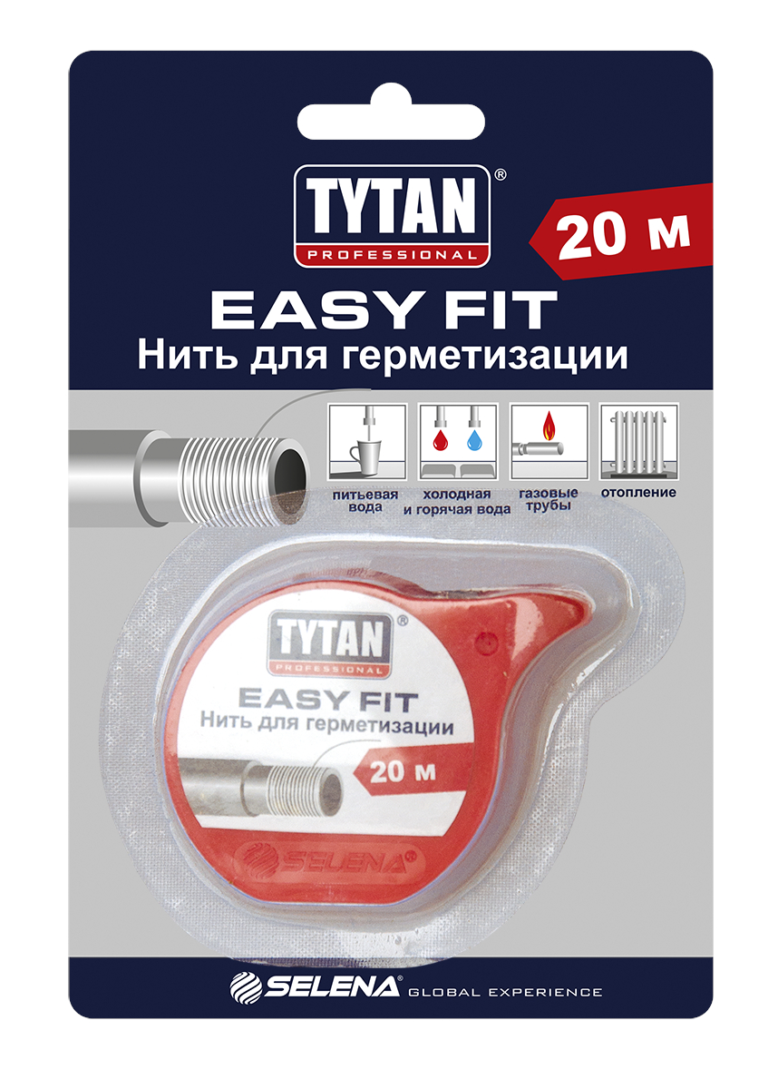 Нить для гермитизации Tytan Easy Fit. 20м