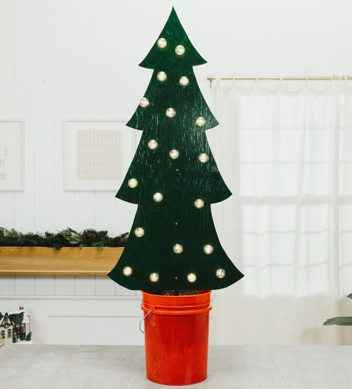 Елка из фанеры своими руками