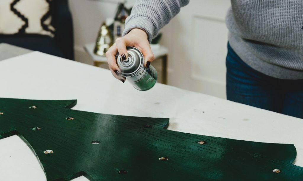 Финишное покрытие елки