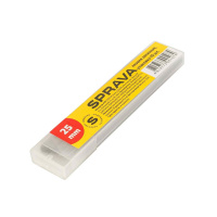 Лезвия для ножа 25мм (10шт) 7 сегментов. SPRAVA. Китай 