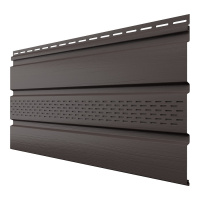 Софит ТехноНиколь частично перфорированный, пекан, 3м.