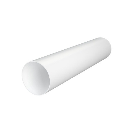 Канал ПВХ  круглый D-100мм. Длина 0,5м.РБ