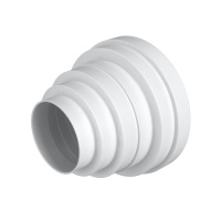 Соединитель универсальный для круглых каналов D160/150/125/120/100/80мм (PU16.15.12,5.12.10.8)