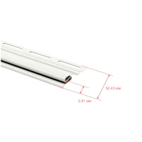 Профиль стартовый ТехноНиколь, жасмин, 3м.