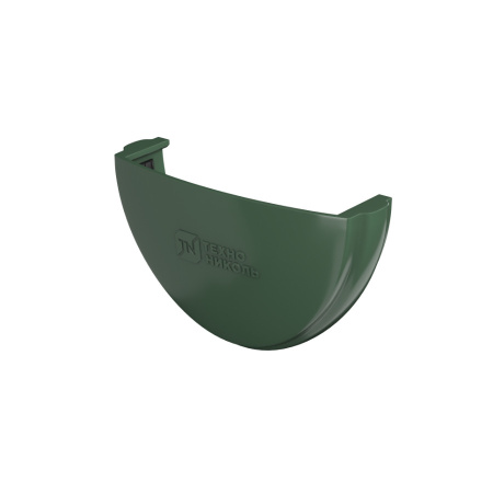 Заглушка желоба ТехноНиколь ПВХ, зеленый Заглушка желоба ТехноНиколь ПВХ, зеленый