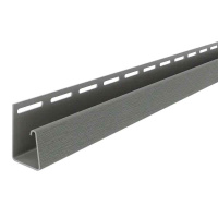 J-профиль ТехноНиколь для фасадных панелей, фуга темная