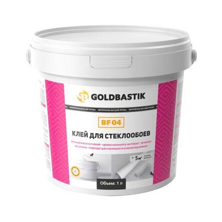Клей для стеклобоев GOLDBASTIK BF 04 1 л