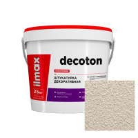 Штукатурка декоративная акриловая Ilmax decoton 1мм, 224-2, 25кг Штукатурка декоративная акриловая Ilmax decoton 1мм, 224-2, 25кг