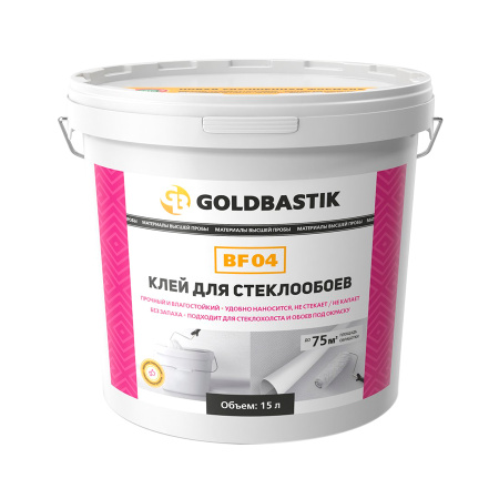Клей для стеклобоев Goldbastik BF 04, 15л. РБ