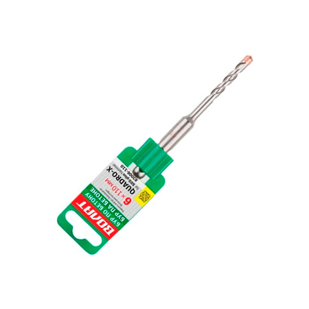 Бур-сверло 6х50х110 мм SDS-plus QUADRO-X ВОЛАТ Китай [83006-110]