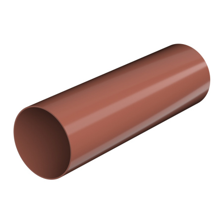Труба ТехноНиколь ПВХ, красный, глянец, 3м. Труба ТехноНиколь ПВХ, красный, глянец, 3м.