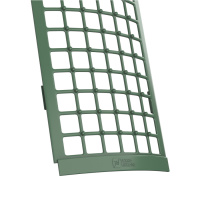 Решетка желоба защитная ТехноНиколь ПВХ, зеленый, 0.6м.п.