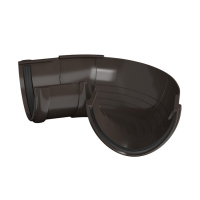 Угол желоба регулируемый 90°-150° ТехноНиколь ПВХ, темно-коричневый Угол желоба регулируемый 90°-150° ТехноНиколь ПВХ, темно-коричневый