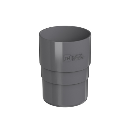 Муфта трубы ТехноНиколь ПВХ, серый