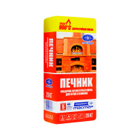 Кладочно-штукатурная смесь Тайфун Мастер "ПЕЧНИК" для печей и каминов, 5кг. РБ
