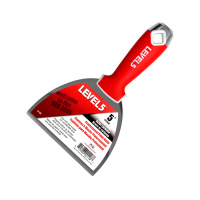 Шпатель малярный 127мм (5''') углеродистая сталь с мягкой рукояткой. LEVEL5. Польша  /5-151/