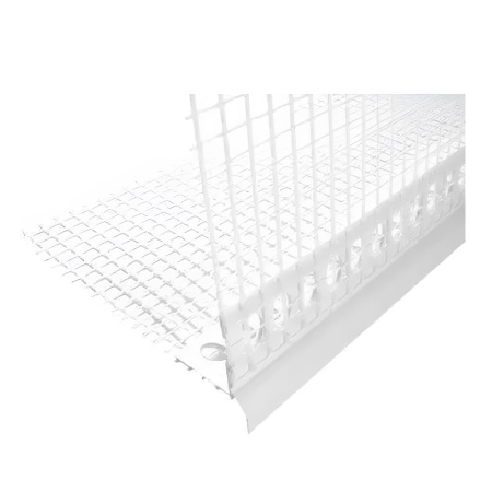 Профиль-капельник ПВХ с сеткой 3м. закрытый Profigips. Польша. (713)