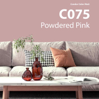 Краска в/д акриловая Condor Color Matt С075 пудровый розовый, 2.5л/3.4 кг. РБ