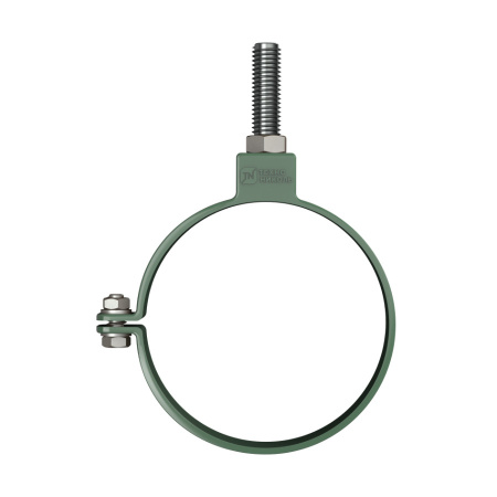 Хомут трубы универсальный ТехноНиколь ПВХ L=180мм, зеленый