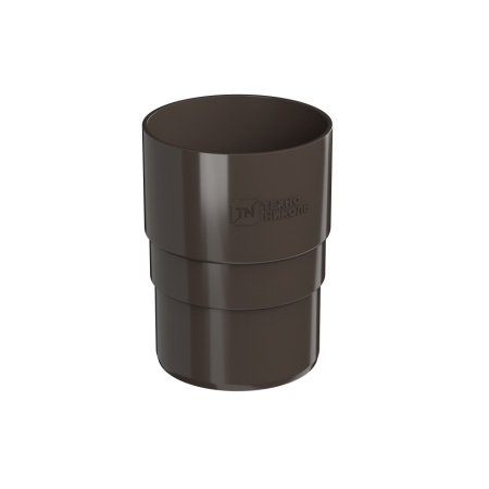 Муфта трубы ТехноНиколь ПВХ, темно-коричневый