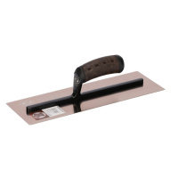 Гладилка для гипса нерж.закал. сталь, гриф алюм.457X120X0,65мм, vintage /127712457-MHLS/ Olejnik