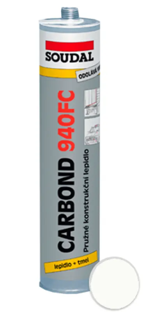 Клей-герметик полиуретановый Soudal Carbond 940FC Белый 300мл. Бельгия 