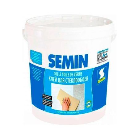 Клей для стеклообоев Semin COLLE TOILE DE VERRE, 20кг. РФ