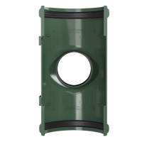 Воронка желоба ТехноНиколь ПВХ, зеленый