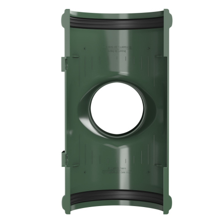 Воронка желоба ТехноНиколь ПВХ, зеленый